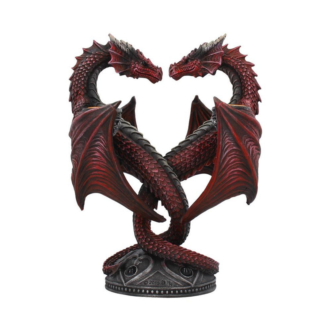 Dragon Heart Anne Stokes Valentines Edition romantic gothic candle holder B3999K8