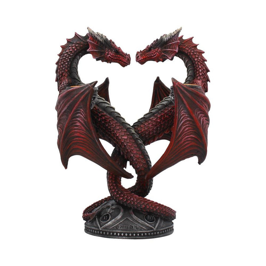 Dragon Heart Anne Stokes Valentines Edition romantic gothic candle holder B3999K8