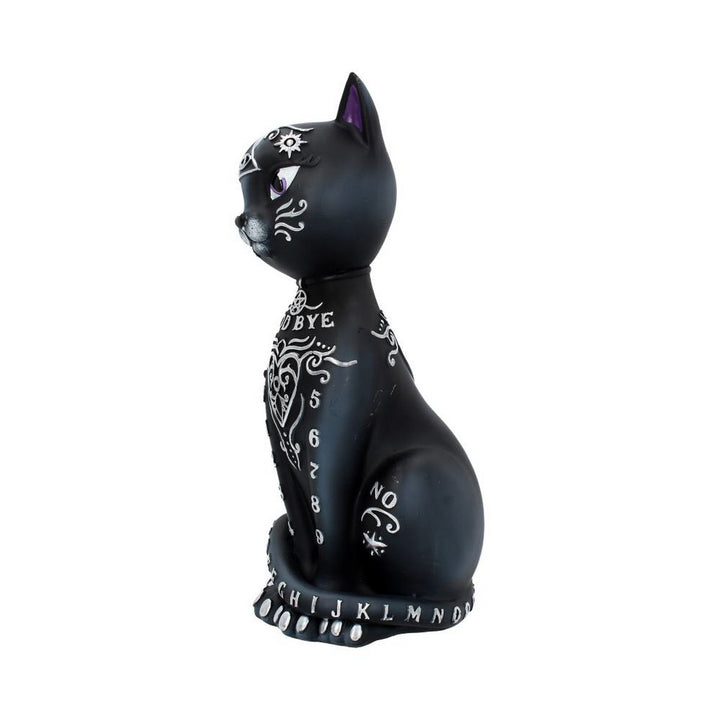 Mystic Kitty Figurine Spirit Board Black Cat Ornament B4026K8