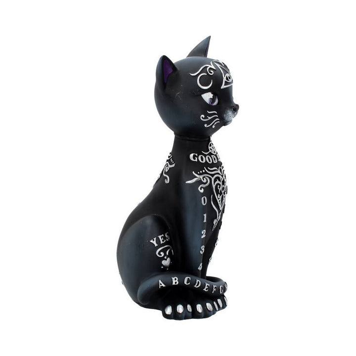 Mystic Kitty Figurine Spirit Board Black Cat Ornament B4026K8