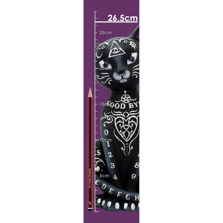 Mystic Kitty Figurine Spirit Board Black Cat Ornament B4026K8