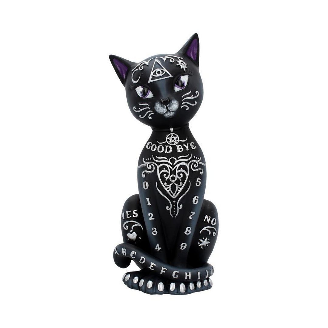Mystic Kitty Figurine Spirit Board Black Cat Ornament B4026K8