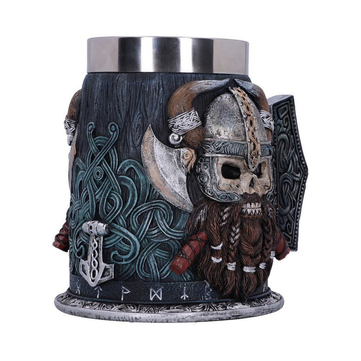 Danegeld Viking Tankard with removable stainless steel insert B4028K8