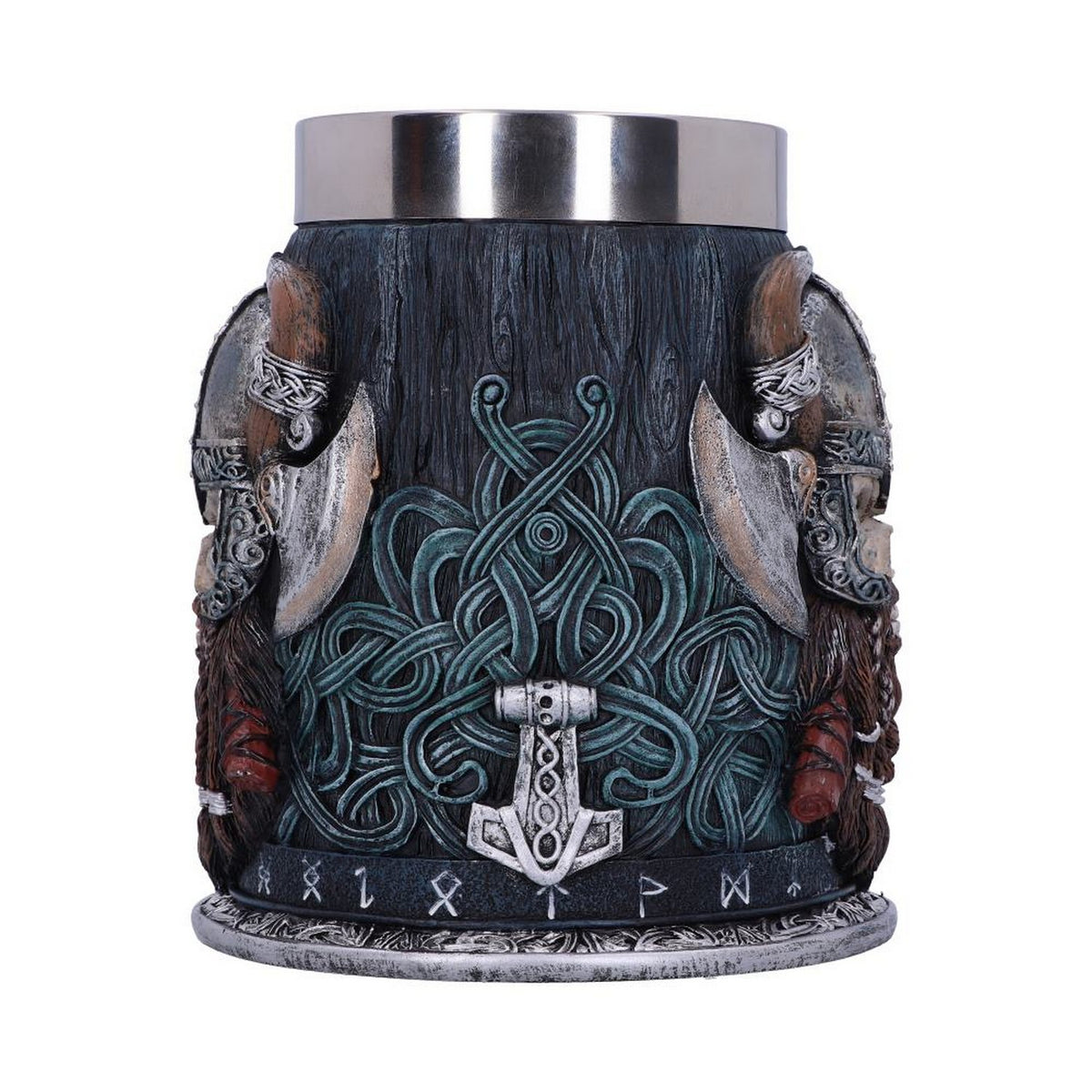 Danegeld Viking Tankard with removable stainless steel insert B4028K8
