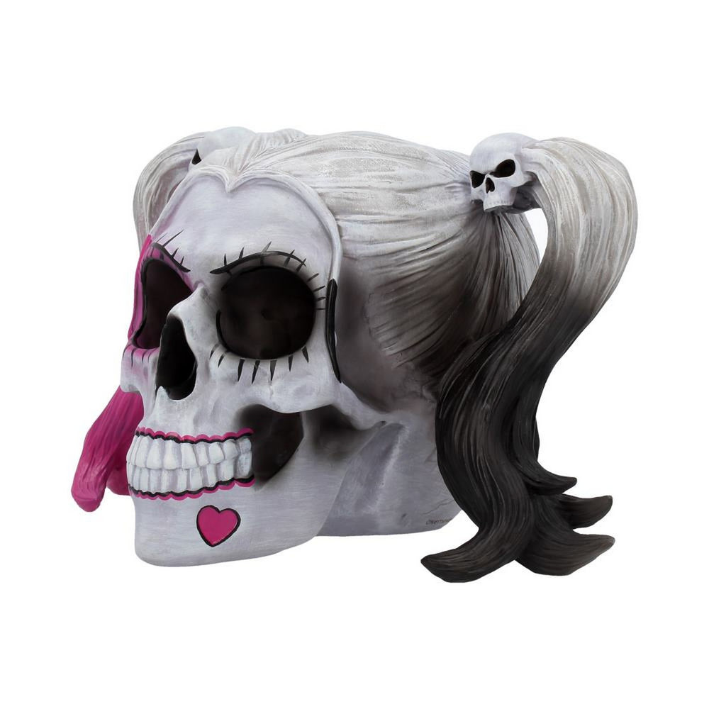 Little Monster Pigtailed Troublemaker Skull B4040K8