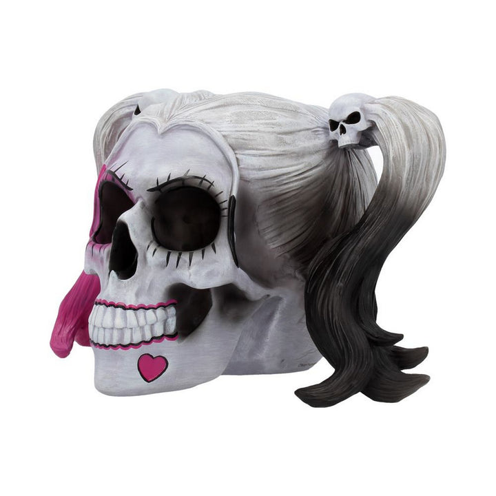 Little Monster Pigtailed Troublemaker Skull B4040K8