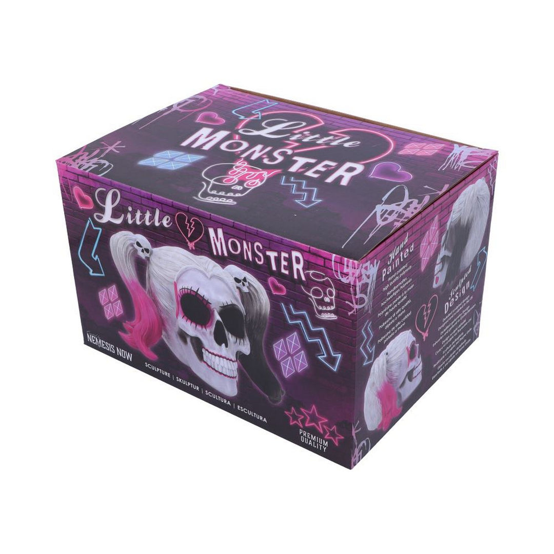 Little Monster Pigtailed Troublemaker Skull B4040K8