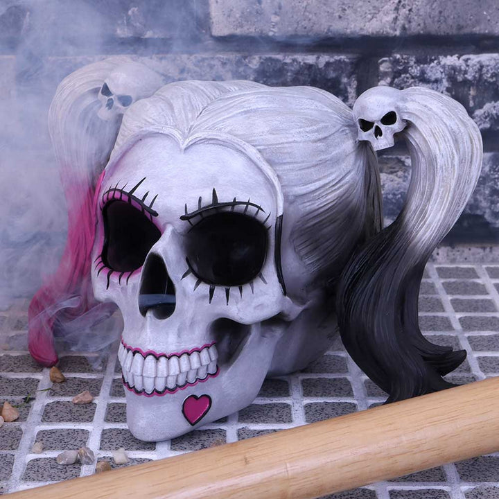 Little Monster Pigtailed Troublemaker Skull B4040K8