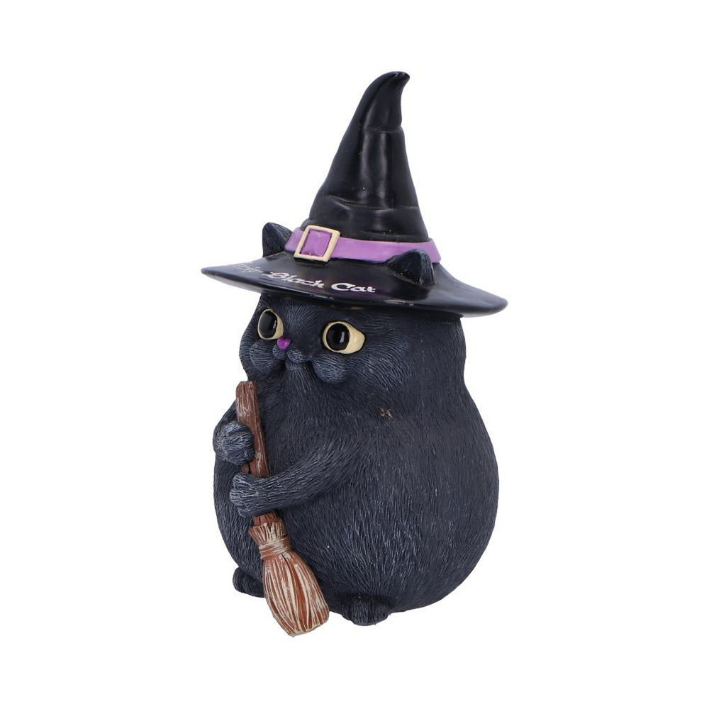 Lucky Black Cat Snapcat Ornament Filter Cute Cat Figurine B4088M8