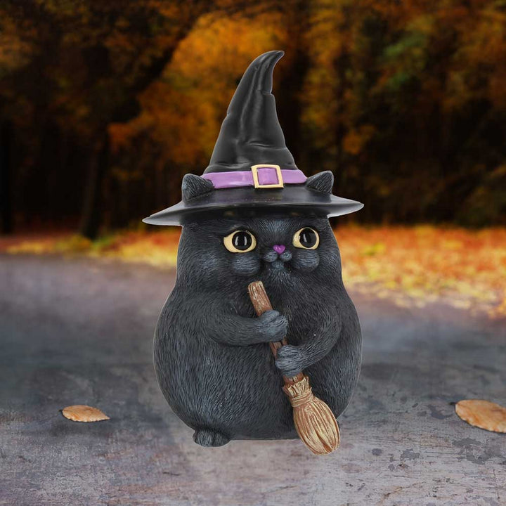 Lucky Black Cat Snapcat Ornament Filter Cute Cat Figurine B4088M8