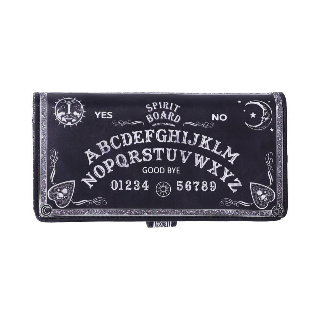 Nemesis Now Spirit Board Embossed Purse Ouija Wallet Black 18.5cm B4106M8
