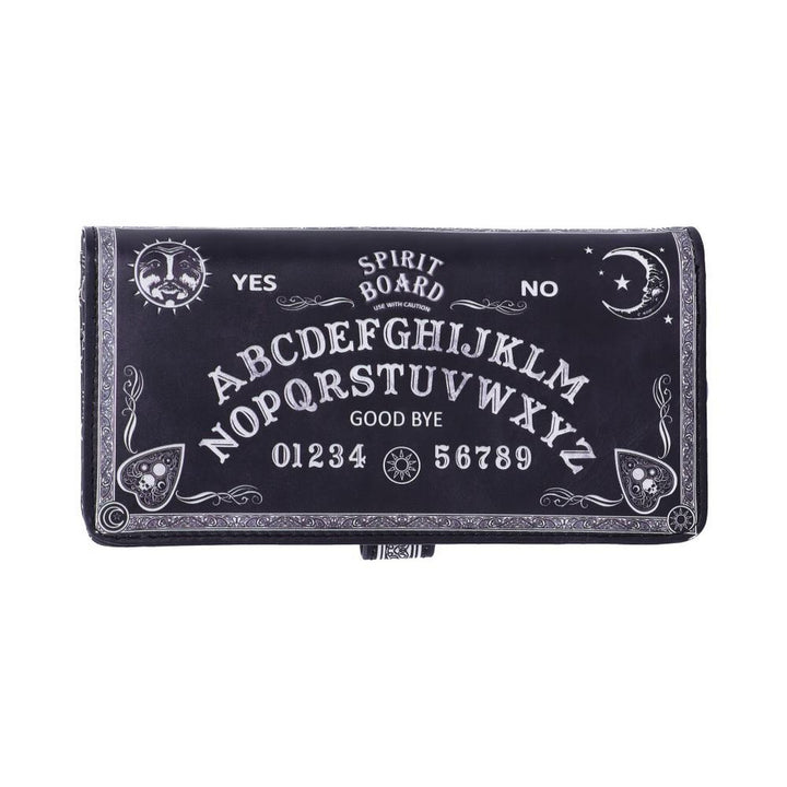 Nemesis Now Spirit Board Embossed Purse Ouija Wallet Black 18.5cm B4106M8