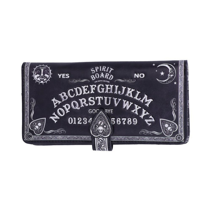 Nemesis Now Spirit Board Embossed Purse Ouija Wallet Black 18.5cm B4106M8