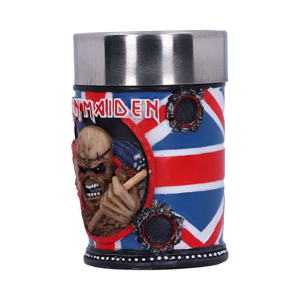Iron Maiden Eddie The Trooper Shot Glass Officially Licensed Merchandise B4126M8