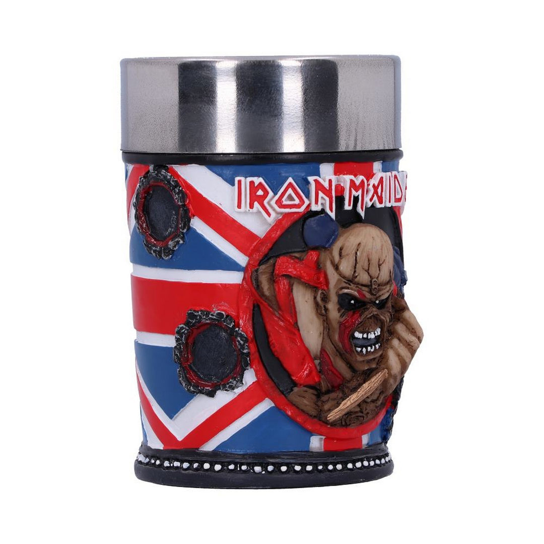 Iron Maiden Eddie The Trooper Shot Glass Officially Licensed Merchandise B4126M8