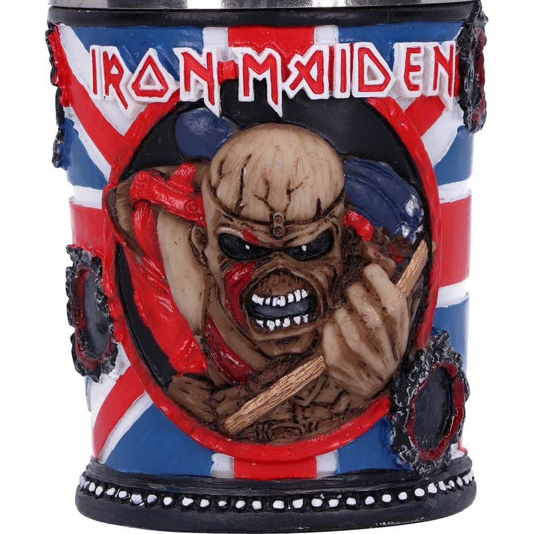Iron Maiden Eddie The Trooper Shot Glass Officially Licensed Merchandise B4126M8