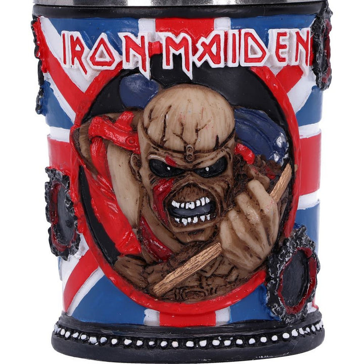 Iron Maiden Eddie The Trooper Shot Glass Officially Licensed Merchandise B4126M8