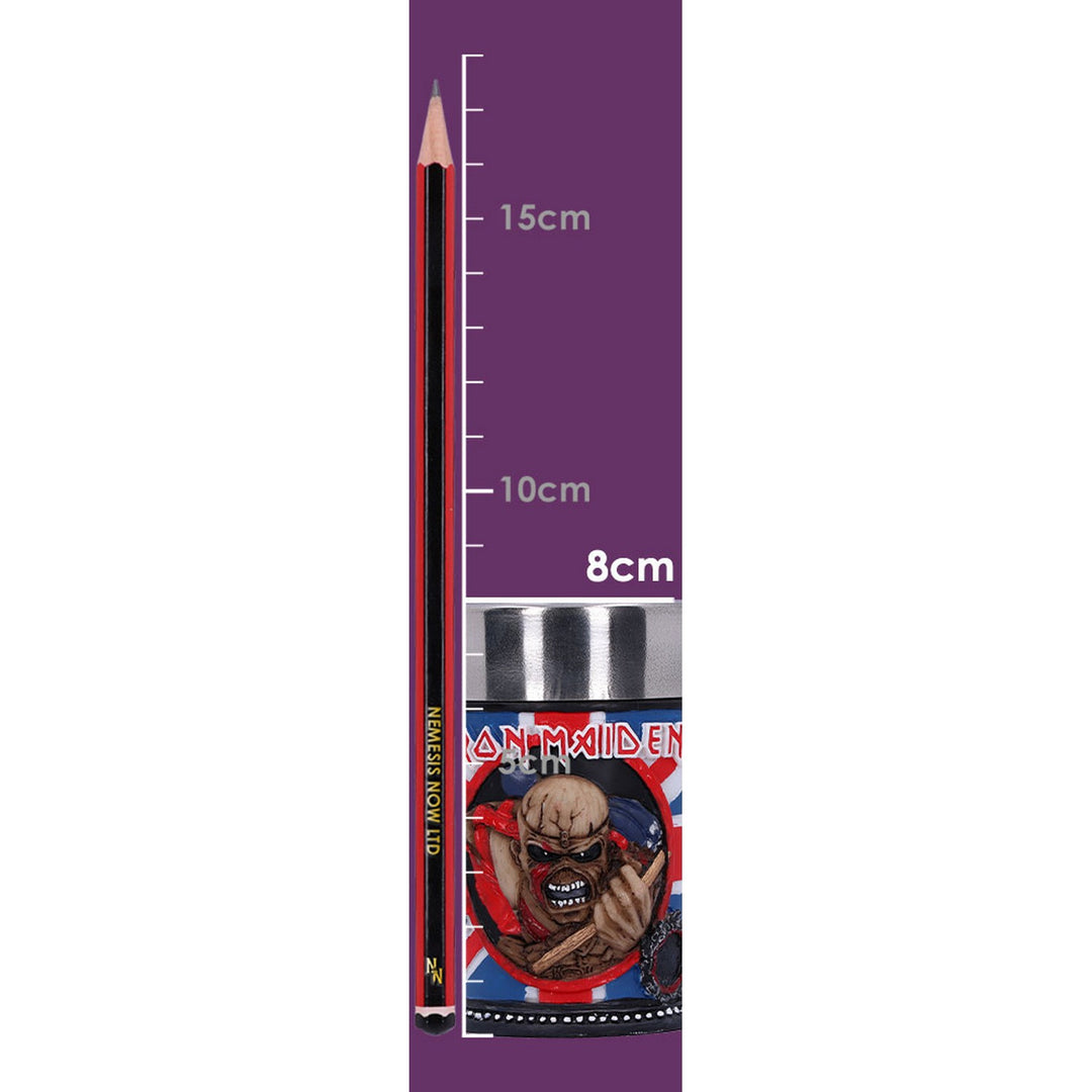 Iron Maiden Eddie The Trooper Shot Glass Officially Licensed Merchandise B4126M8