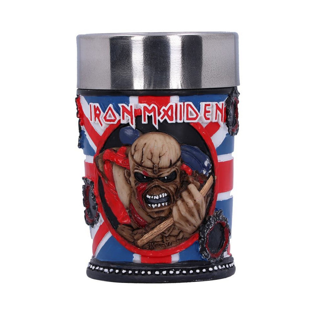 Iron Maiden Eddie The Trooper Shot Glass Officially Licensed Merchandise B4126M8