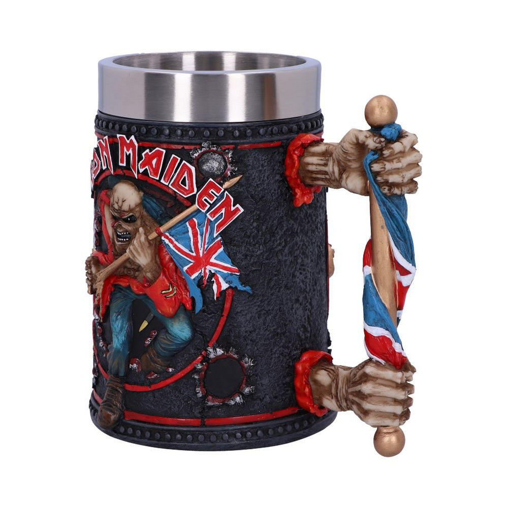 Iron Maiden Eddie The Trooper Tankard Mug Officially Licensed Merchandise B4127M8