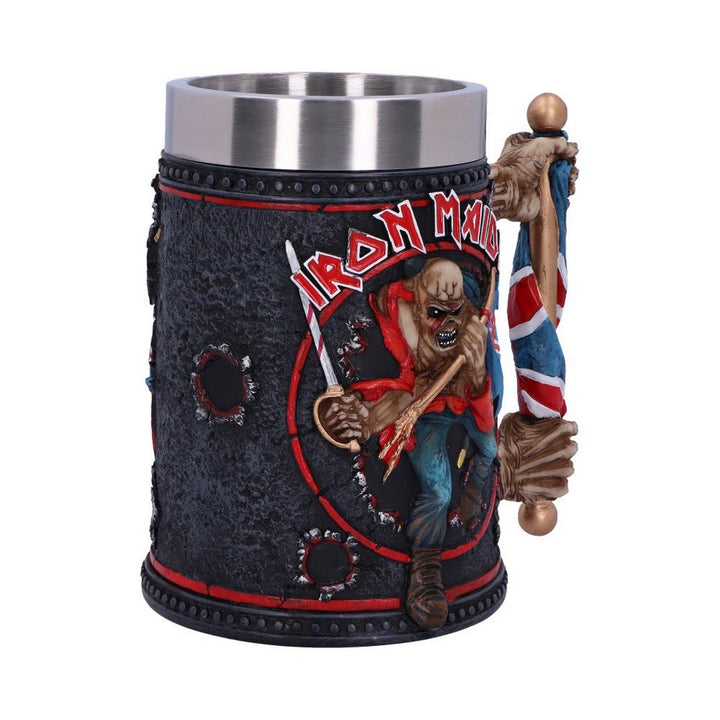 Iron Maiden Eddie The Trooper Tankard Mug Officially Licensed Merchandise B4127M8