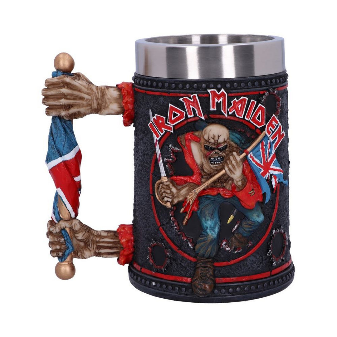 Iron Maiden Eddie The Trooper Tankard Mug Officially Licensed Merchandise B4127M8