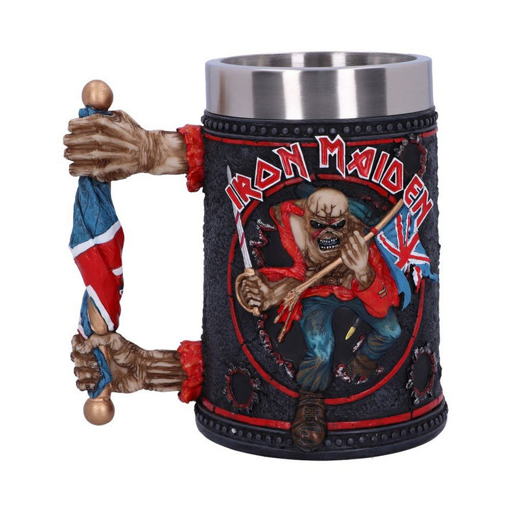 Iron Maiden Eddie The Trooper Tankard Mug Officially Licensed Merchandise B4127M8