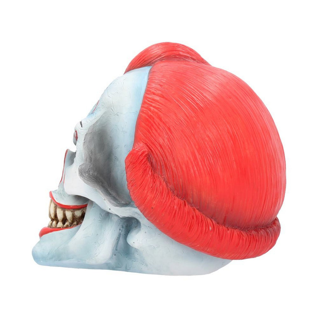 Play Time Skull Ornament Scary Horror Clown Head B4285M8