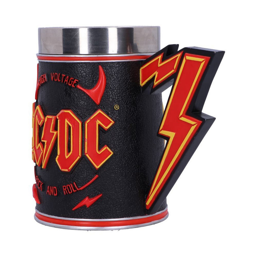 AC/DC High Voltage Rock and Roll Tankard Lighting Horns Mug B4295N9