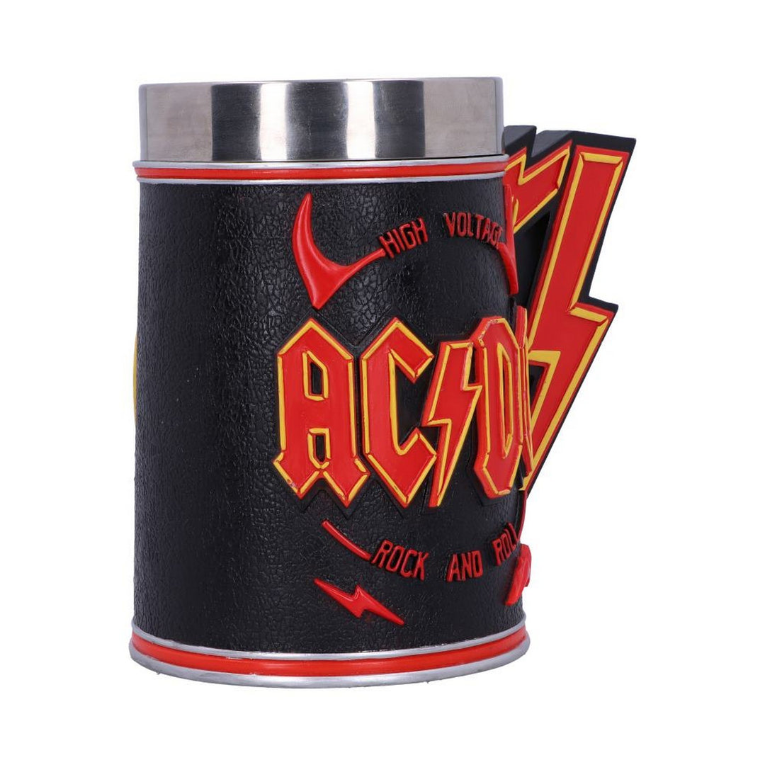 AC/DC High Voltage Rock and Roll Tankard Lighting Horns Mug B4295N9