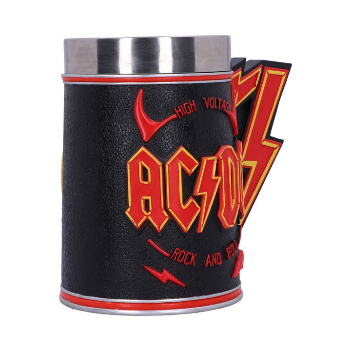 AC/DC High Voltage Rock and Roll Tankard Lighting Horns Mug B4295N9