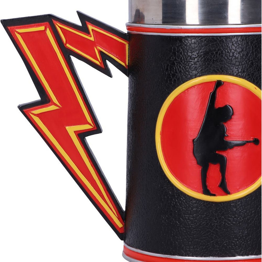 AC/DC High Voltage Rock and Roll Tankard Lighting Horns Mug B4295N9