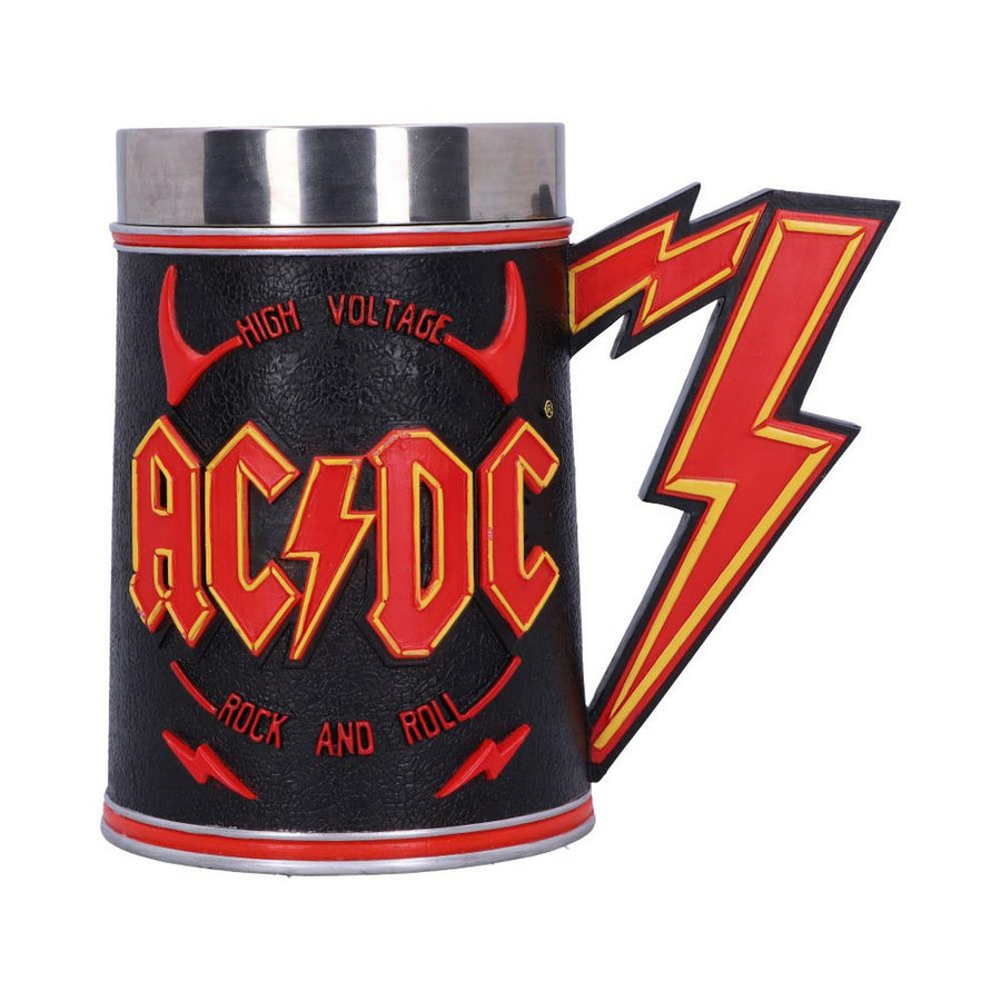 AC/DC High Voltage Rock and Roll Tankard Lighting Horns Mug B4295N9
