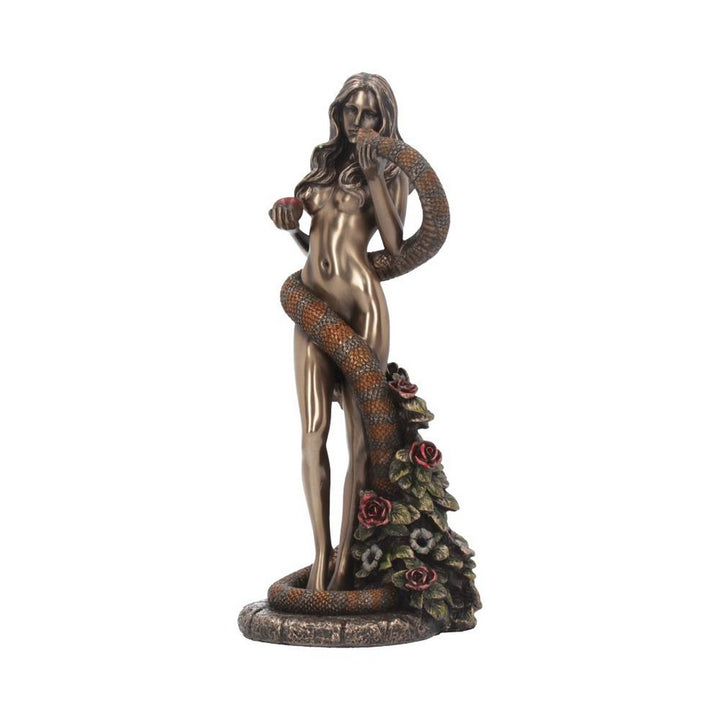 Original Sin Bronze Figurine Biblical Eve Snake Forbidden Fruit by James Ryman B4344M8