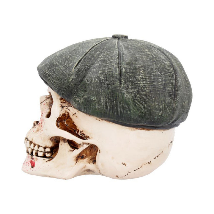 The Boss' Skull Wish His Flatcap Ornament  18.5cm B4365M8