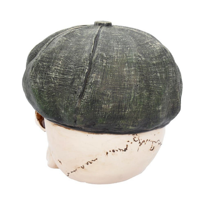 The Boss' Skull Wish His Flatcap Ornament  18.5cm B4365M8