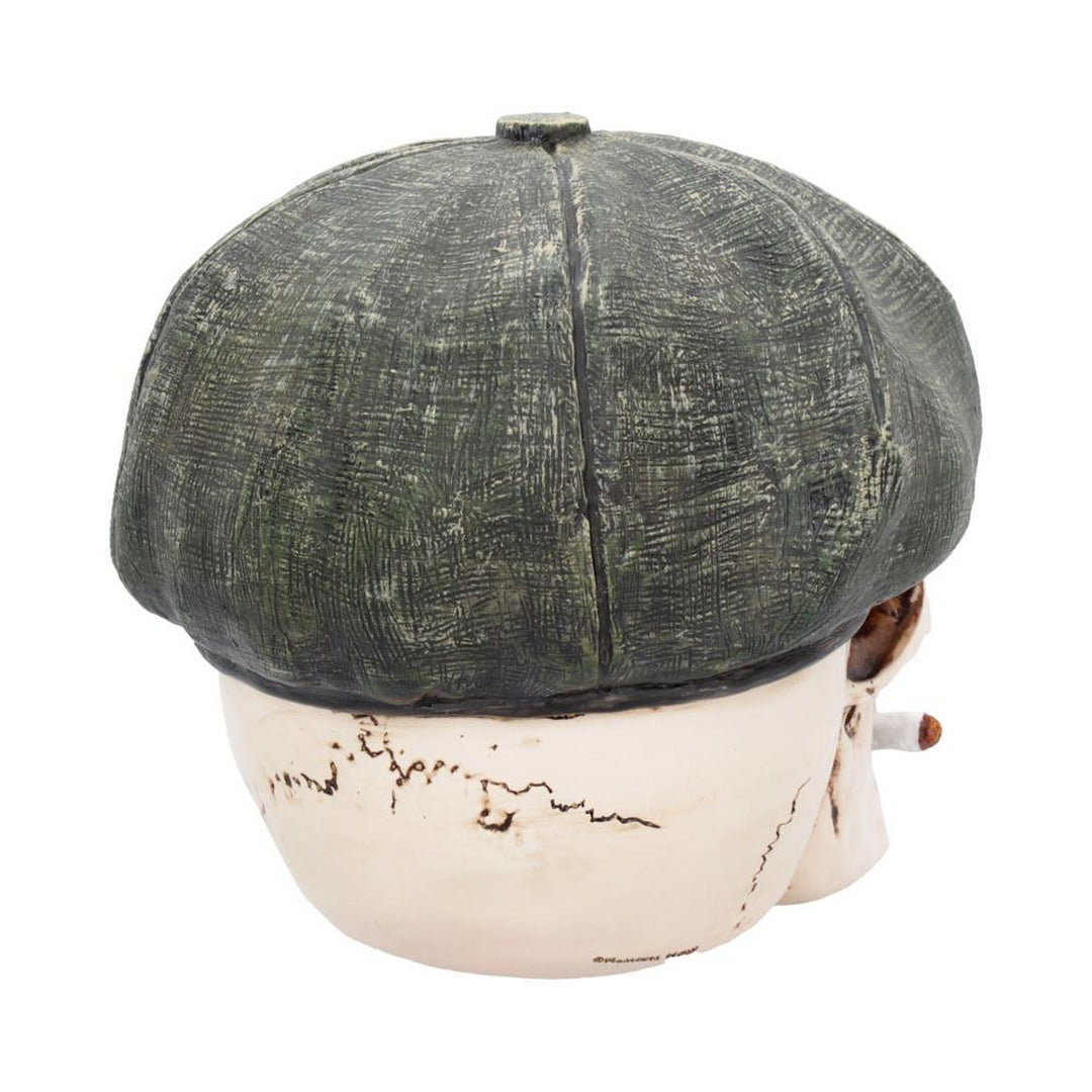 The Boss' Skull Wish His Flatcap Ornament  18.5cm B4365M8