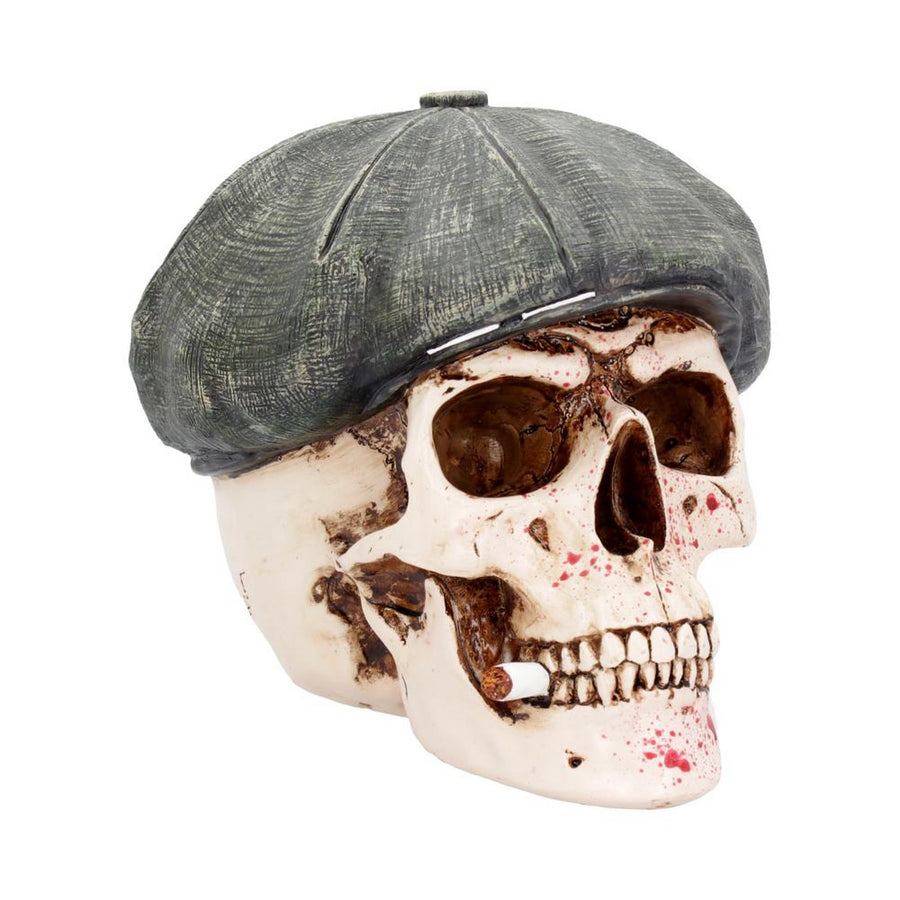 The Boss' Skull Wish His Flatcap Ornament  18.5cm B4365M8