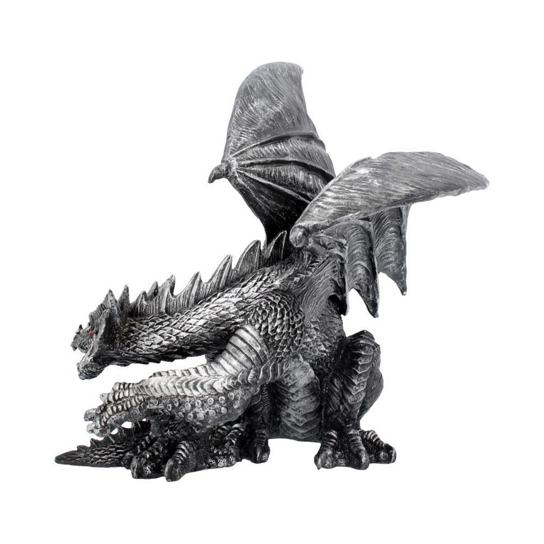 Nemesis Now Obsidian Dragon Figurine 25cm B4366M8