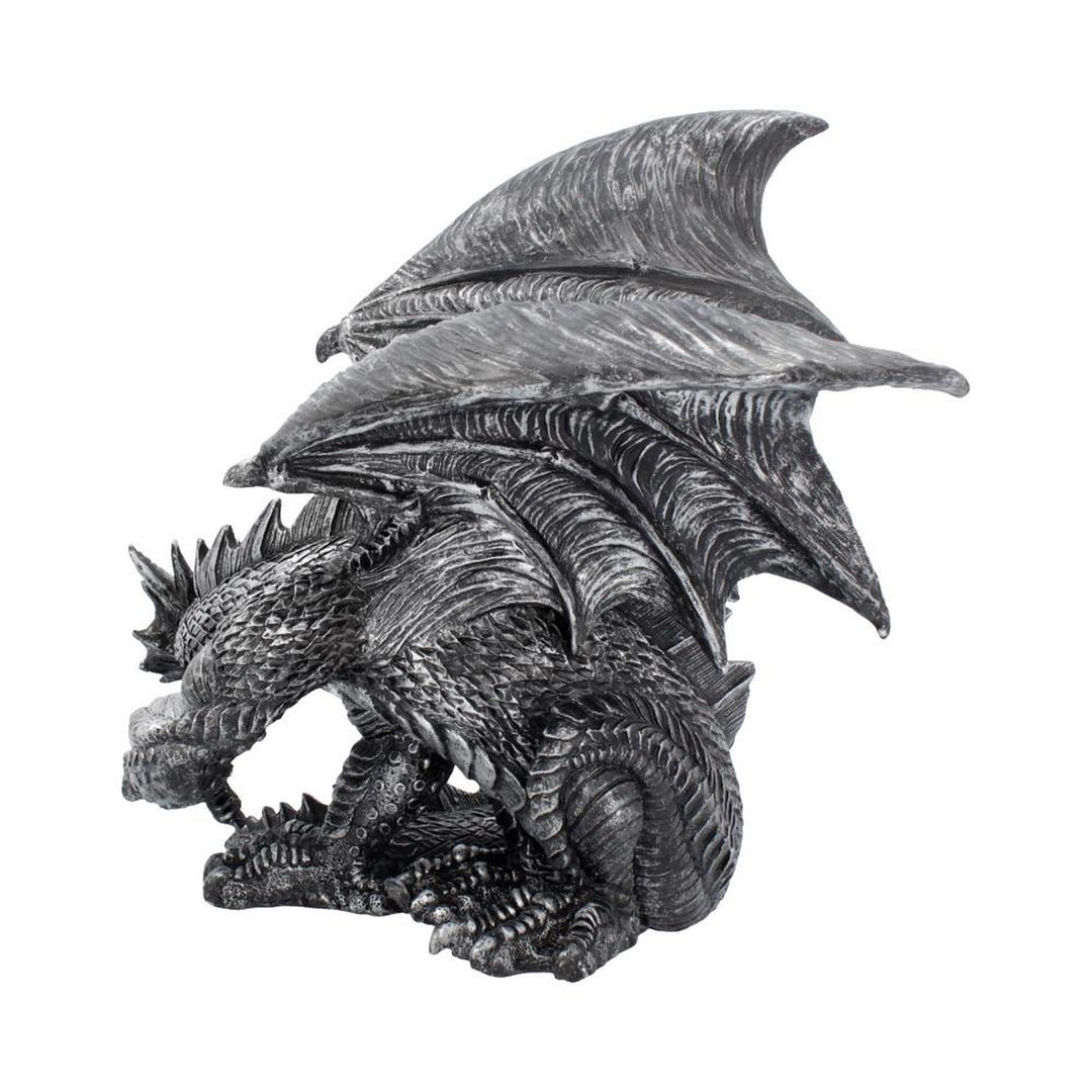 Nemesis Now Obsidian Dragon Figurine 25cm B4366M8