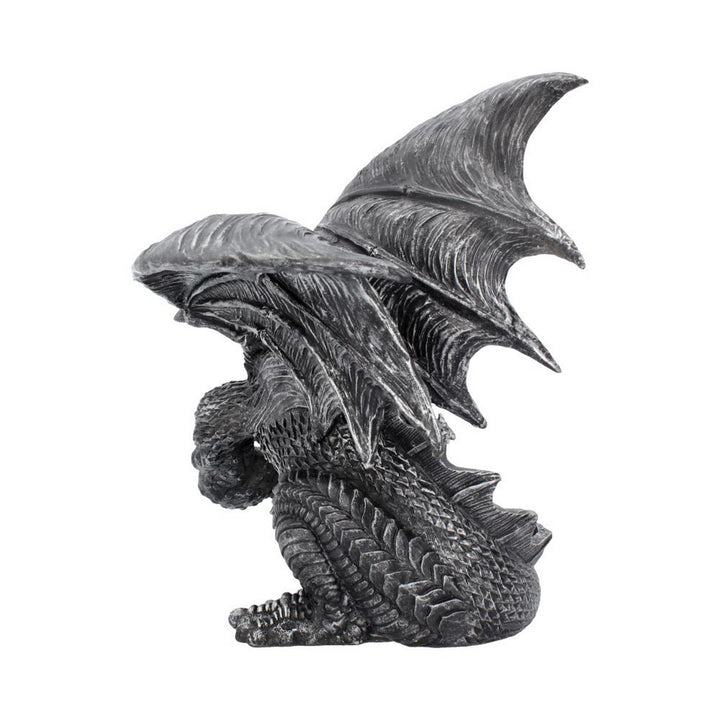 Nemesis Now Obsidian Dragon Figurine 25cm B4366M8