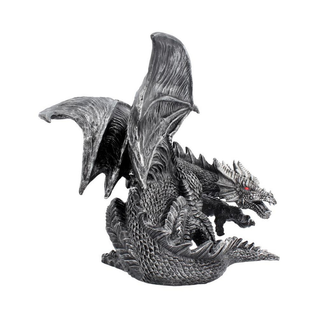 Nemesis Now Obsidian Dragon Figurine 25cm B4366M8