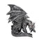 Nemesis Now Obsidian Dragon Figurine 25cm B4366M8