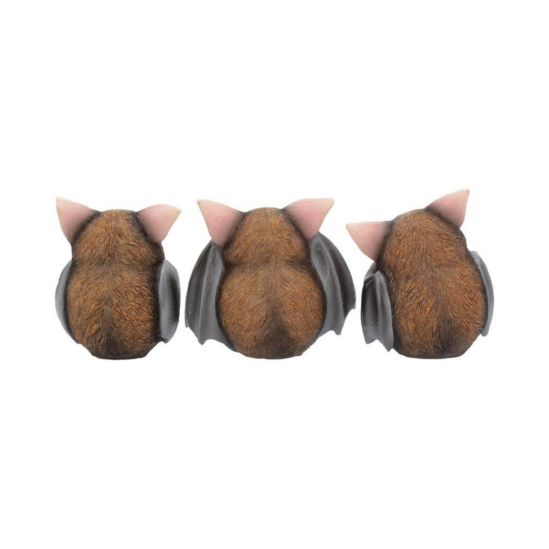 Nemesis Now Three Wise Bats Figurines 8.5cm B4473N9