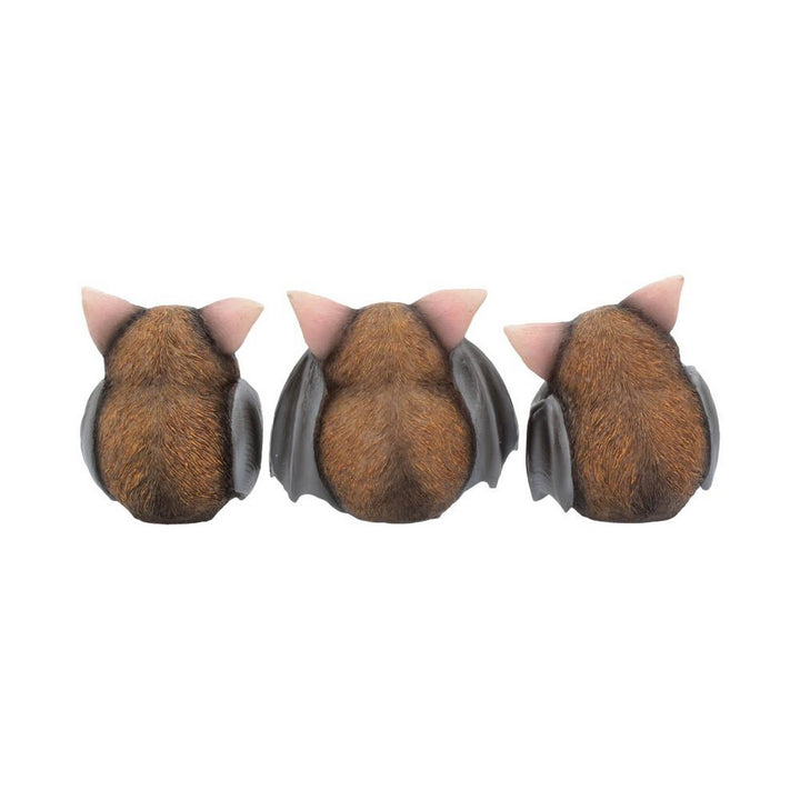 Nemesis Now Three Wise Bats Figurines 8.5cm B4473N9