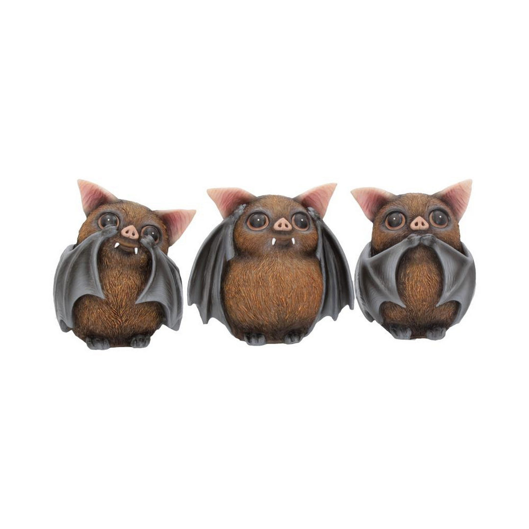 Nemesis Now Three Wise Bats Figurines 8.5cm B4473N9