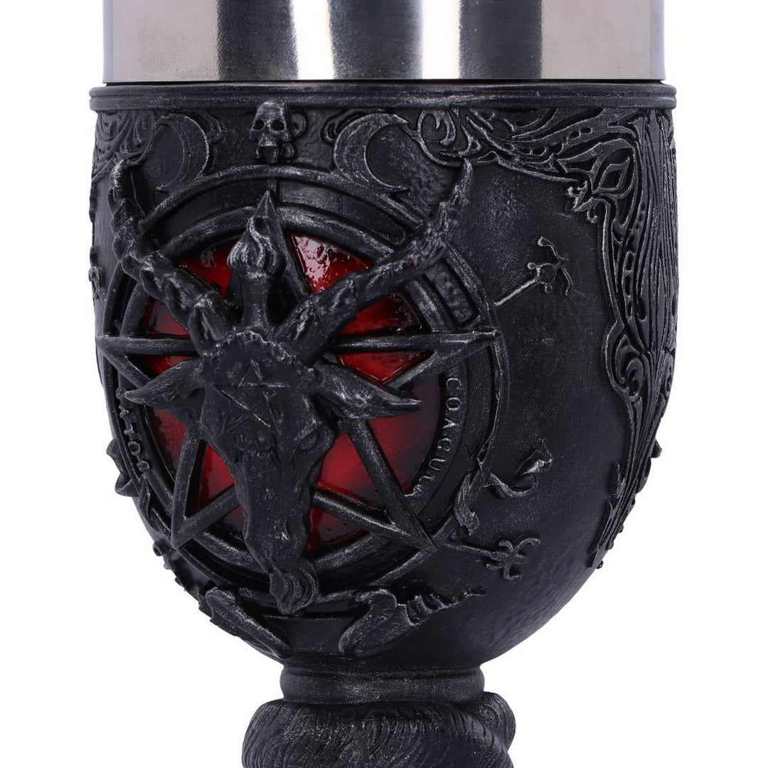 Baphomet Sabbatic Goat Diety Goblet 16cm B4476N9
