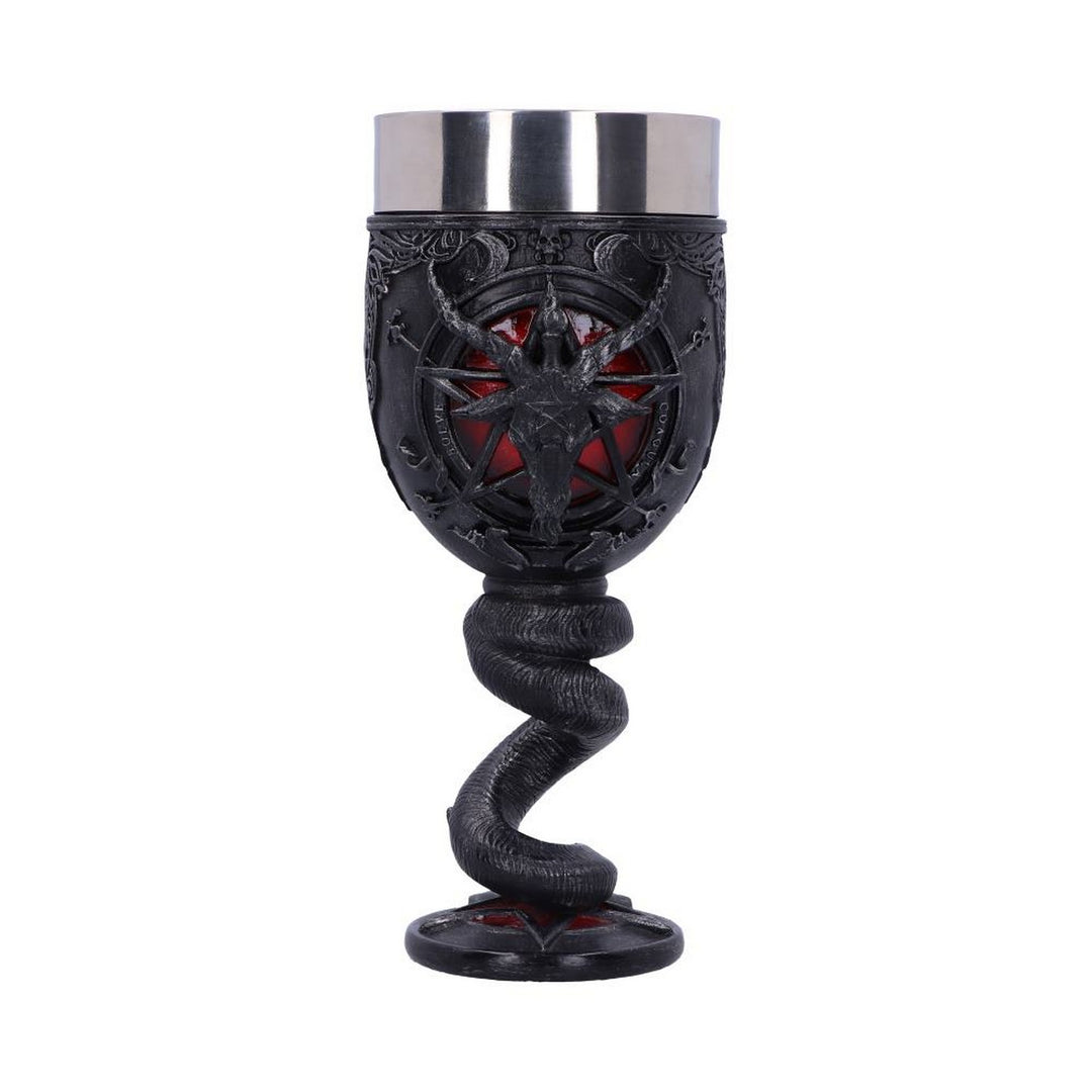 Baphomet Sabbatic Goat Diety Goblet 16cm B4476N9