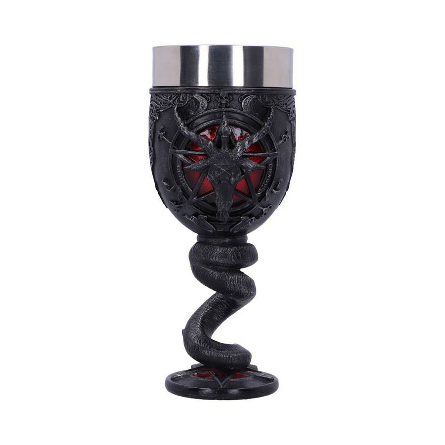 Baphomet Sabbatic Goat Diety Goblet 16cm B4476N9