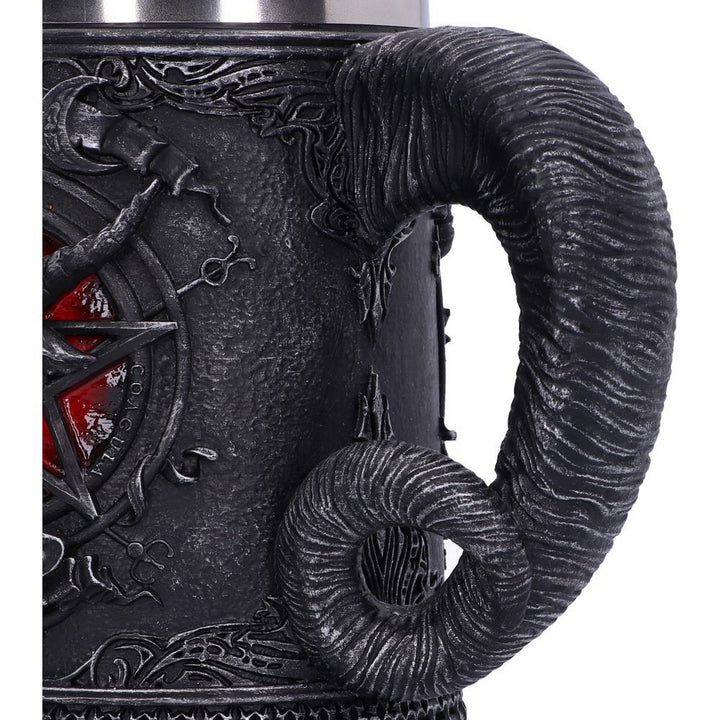 Baphomet Sabatic Goat Diety Tankard 16.5cm B4648N9